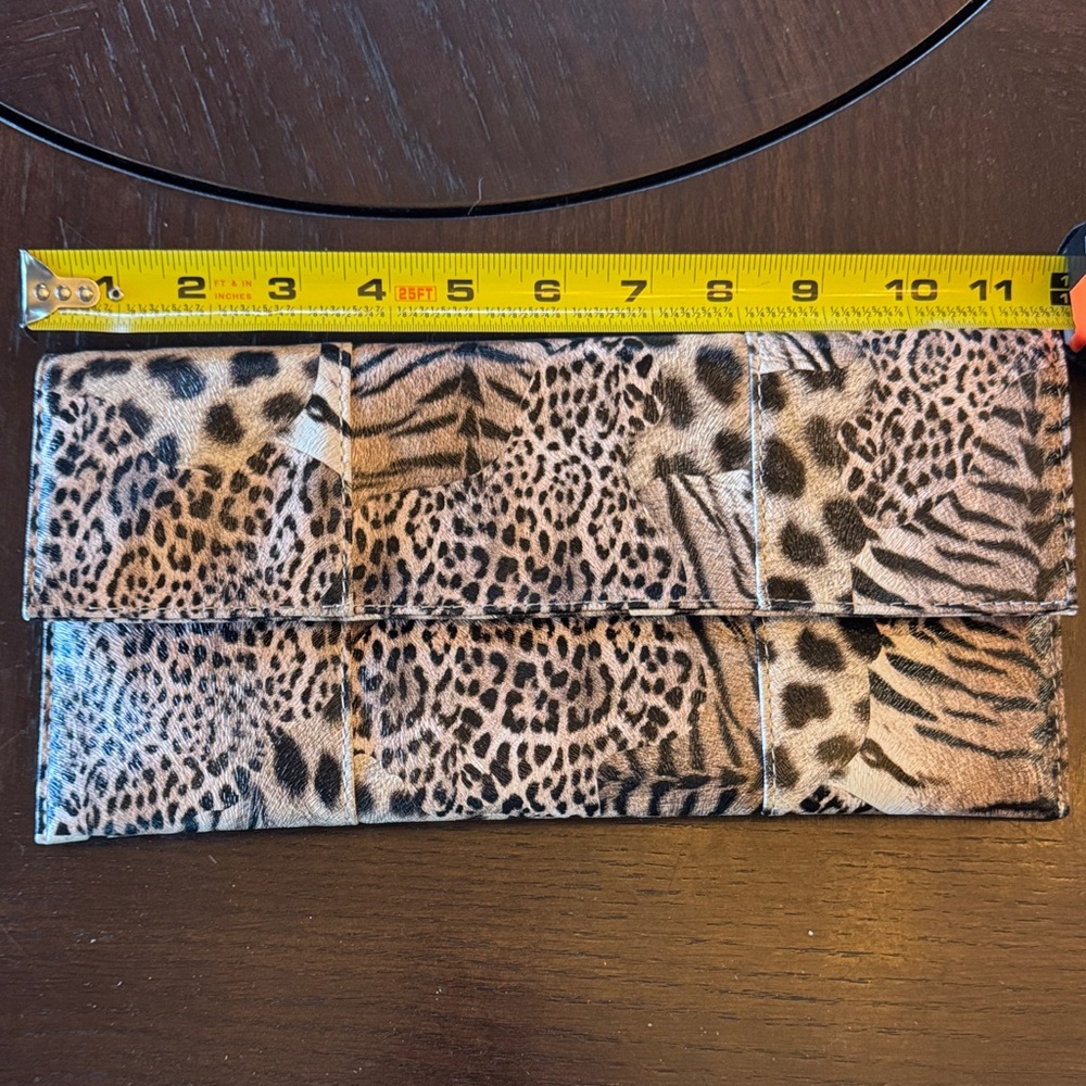 Leopard Print Clutch